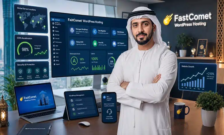 ما مميزات استضافة FastComet ووردبريس ولماذا يفضلها أصحاب المواقع؟
