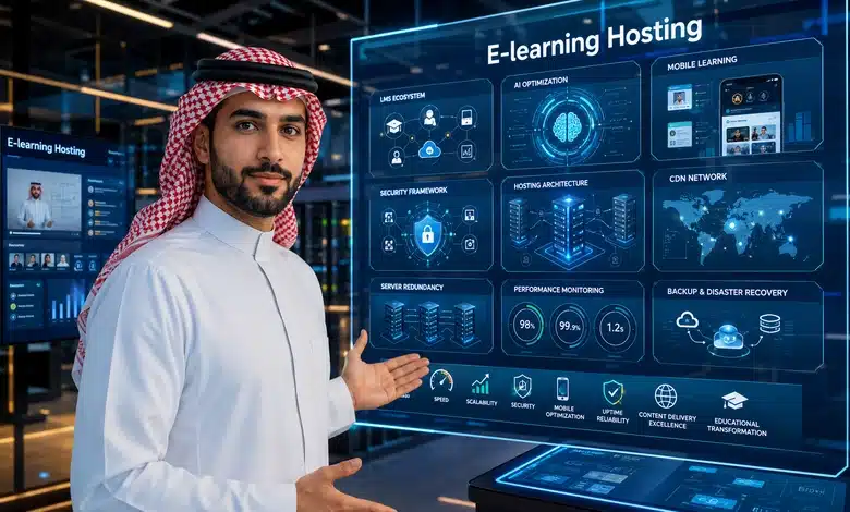 مميزات يجب توفرها في استضافة منصات التعليم الإلكتروني الحديثة
