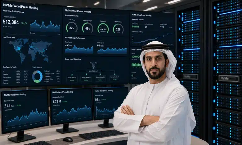 هل تفرق استضافة ووردبريس بمعالج NVMe في سرعة قاعدة البيانات؟ هل تساعد استضافة ووردبريس بمعالج NVMe في تحسين أداء المواقع عالية الزيارات؟