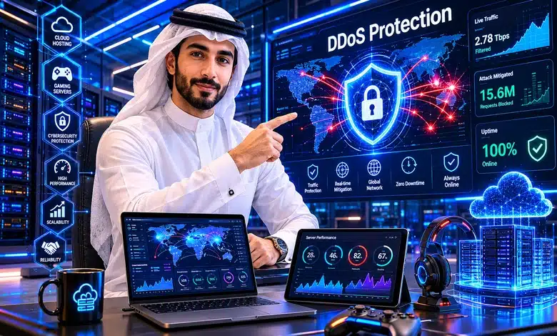أفضل استضافة محمية من هجمات DDoS للألعاب والمواقع