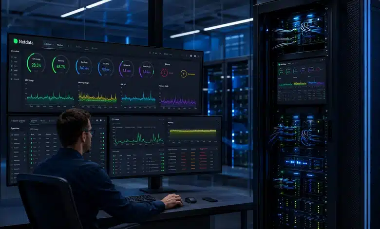 أهمية مراقبة السيرفر لحظياً باستخدام Netdata
