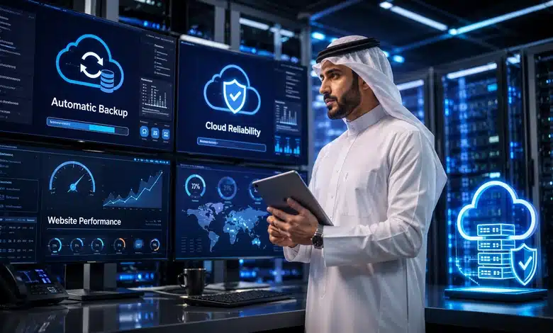 أفضل استضافة سحابية بنسخ احتياطي تلقائي استضافة سحابية بنسخ احتياطي تلقائي وأثرها في حماية المواقع من فقدان البيانات
