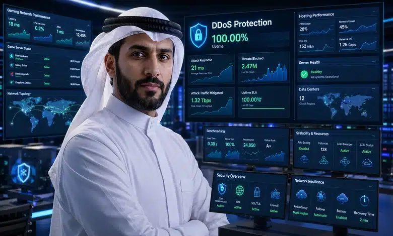 استضافة محمية من هجمات DDoS ودورها في تعزيز استقرار الألعاب والمواقع
