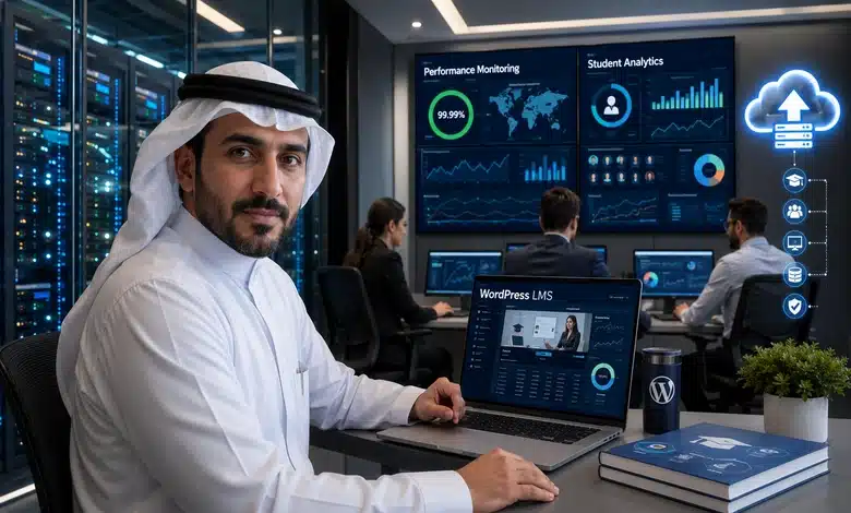 أفضل استضافة ووردبريس لمواقع الكورسات (LMS) استضافة ووردبريس لمواقع الكورسات وأثرها في نجاح المنصات التعليمية