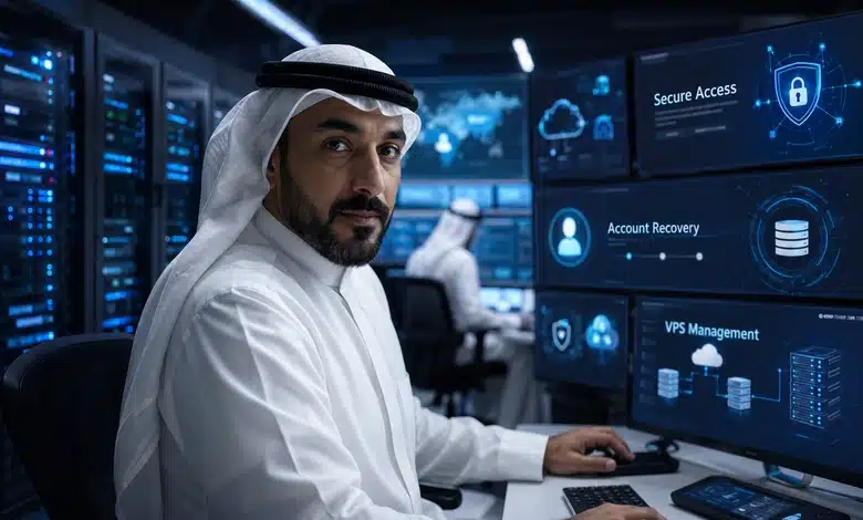 تغيير باسوورد سيرفر VPS عند نسيانه وأهمية استعادة الوصول بشكل آمن 