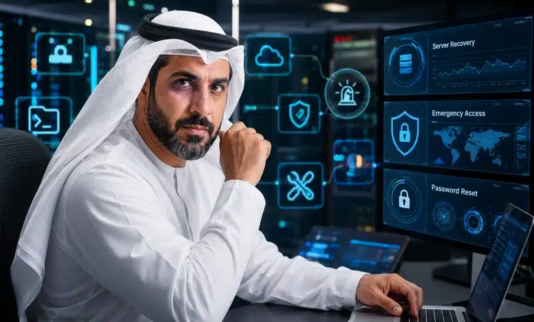 تغيير باسوورد سيرفر VPS والحلول المتاحة عند تعذر تسجيل الدخول 