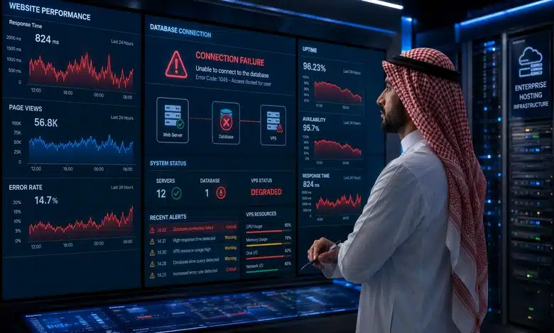 حل مشكلة خطأ اتصال بقاعدة البيانات VPS حل مشكلة خطأ اتصال بقاعدة البيانات VPS