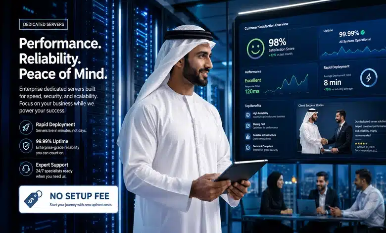 شركات سيرفرات مخصصة بدون رسوم إعداد (No Setup Fee) سيرفرات مخصصة بدون رسوم إعداد وأثرها على تجربة العملاء