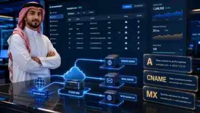 شرح سجلات الـ DNS الأساسية (A record, CNAME, MX) للمبتدئين