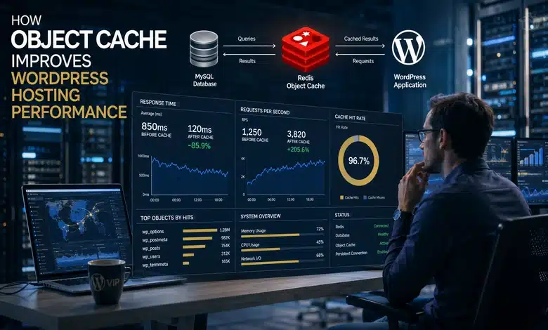 كيف تساهم تقنيات Object Cache في تحسين أداء استضافة ووردبريس
