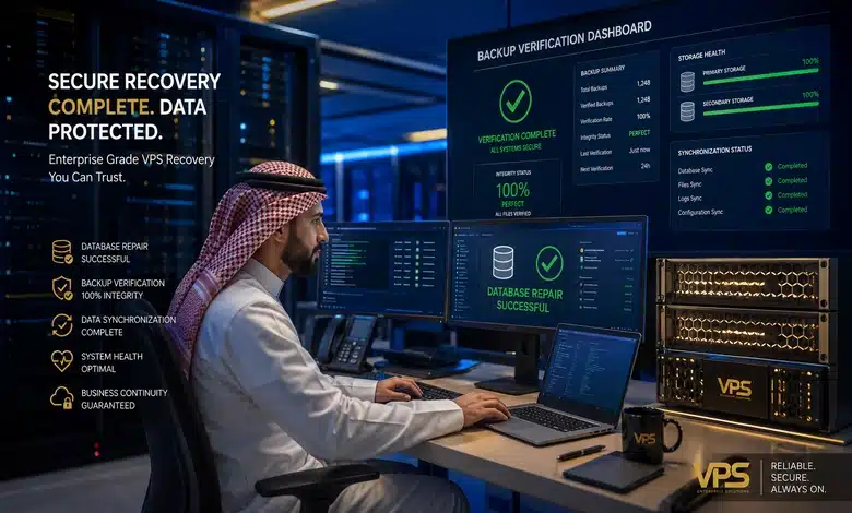 حل مشكلة خطأ اتصال بقاعدة البيانات VPS معالجة خطأ اتصال بقاعدة البيانات VPS دون فقدان البيانات