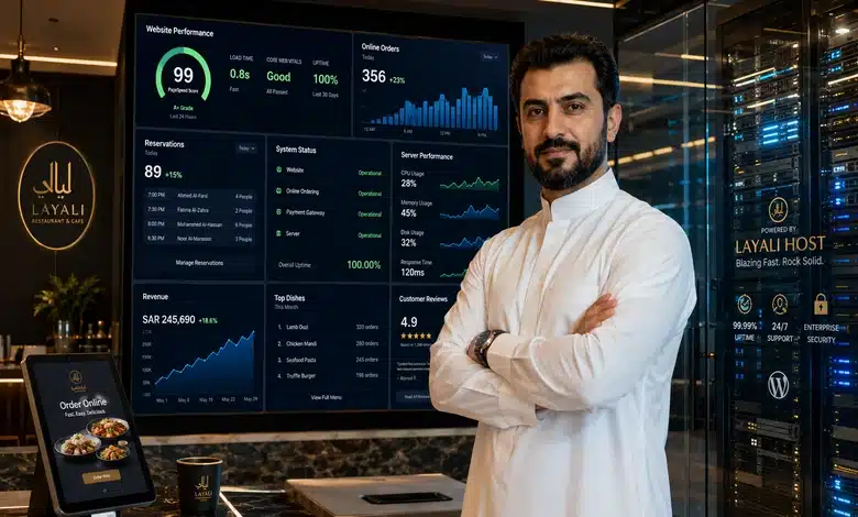 مقارنة أفضل حلول الاستضافة للمطاعم والكافيهات
