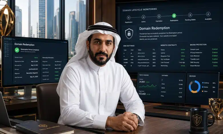هل يمكن استعادة الدومين بعد انتهاء فترة السماح (Redemption)؟ هل يمكن استعادة الدومين بعد انتهاء فترة السماح في ظل تزايد أهمية الأصول الرقمية