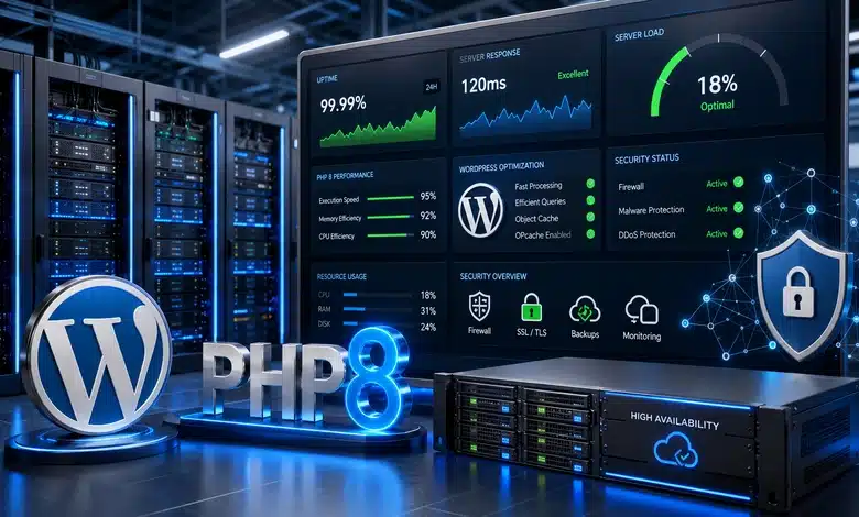 أفضل استضافة ووردبريس اقتصادية تدعم PHP 8 لتحسين سرعة المعالجة والأكواد أفضل استضافة ووردبريس اقتصادية تدعم PHP 8 لتحسين سرعة المعالجة والأكواد