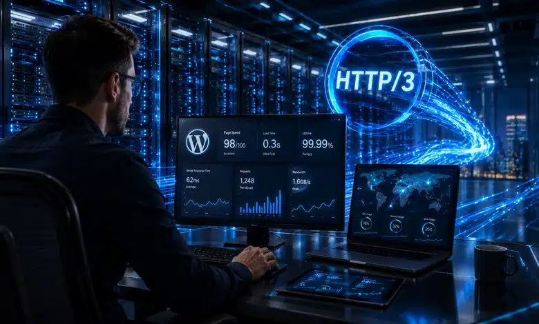 أفضل استضافة ووردبريس متوافقة مع بروتوكول HTTP3