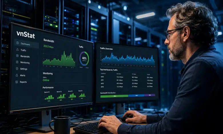 أفضل طريقة لفحص استهلاك السيرفر بأمر vnStat أفضل الممارسات لإدارة استهلاك الشبكة وحل مشكلات vnStat