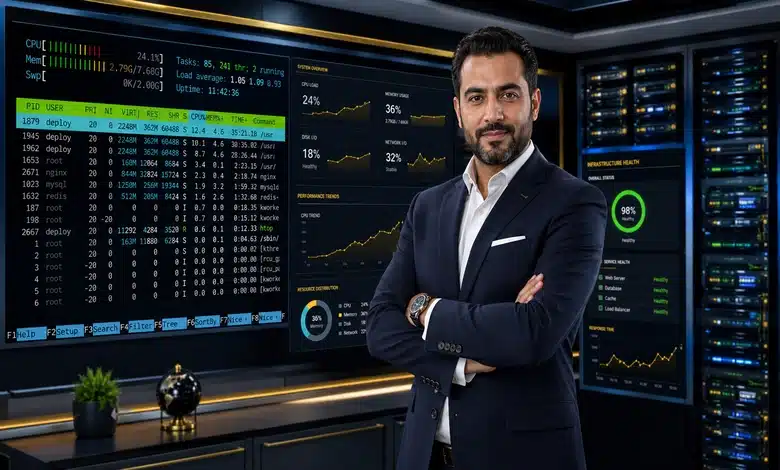 أفضل الممارسات لتحليل أداء الخادم باستخدام htop 