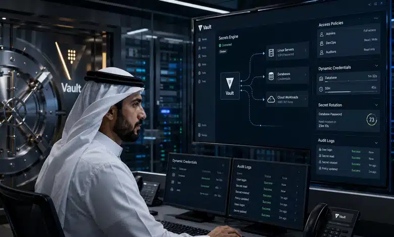 كيفية إدارة كلمات سر السيرفر عبر Vault بأعلى معايير الأمان أهمية إدارة الأسرار لحماية الخوادم الحديثة