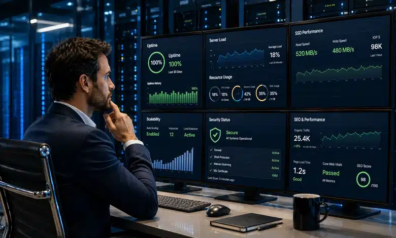 المزايا التقنية التي تحتاجها استضافة مواقع السيو 