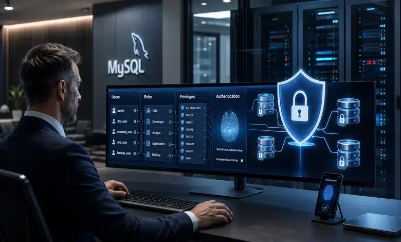 حماية البيانات أثناء التخزين والنقل في MySQL 