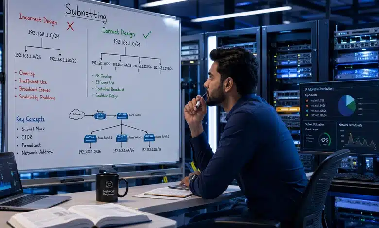 شرح تقسيم الشبكات Subnetting في السيرفرات بطريقة سهلة شرح تقسيم الشبكات Subnetting في السيرفرات بطريقة سهلة