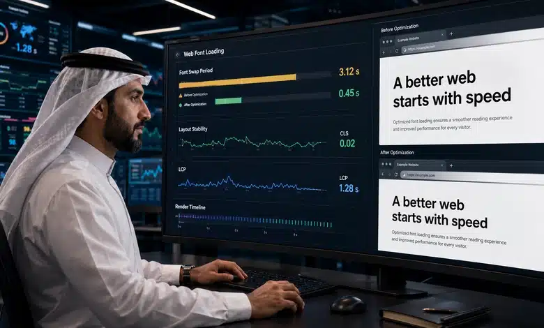 طريقة تقليل الـ Font Swap Period للموقع لتجربة بصرية مريحة طريقة تقليل الـ Font Swap Period للموقع لتجربة بصرية مريحة
