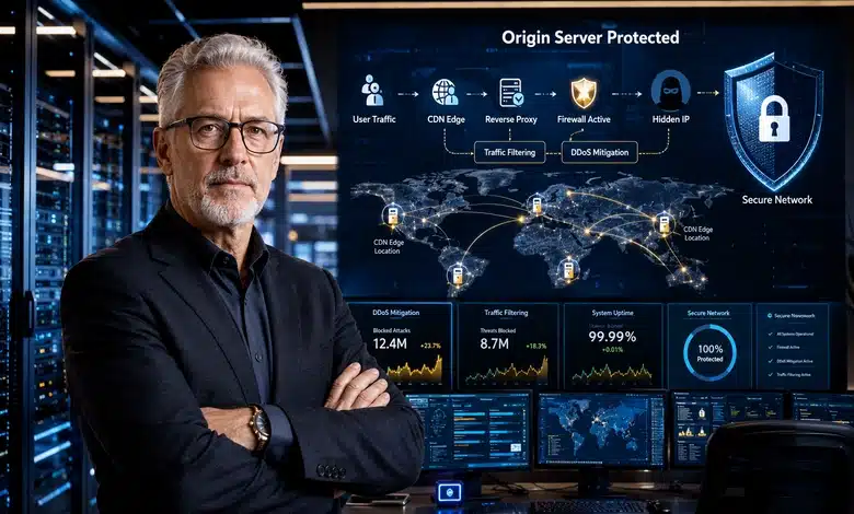 كيفية إخفاء الـ IP الحقيقي للسيرفر لحمايته من هجمات DDoS كيفية إخفاء الـ IP الحقيقي للسيرفر لحمايته من هجمات DDoS