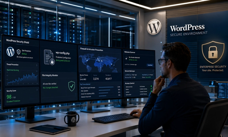 أفضل استضافة آمنة لحماية ملف wp-config وسد أخطر ثغرات قواعد بيانات ووردبريس أفضل تقنيات حماية ملفات ووردبريس من الاختراق