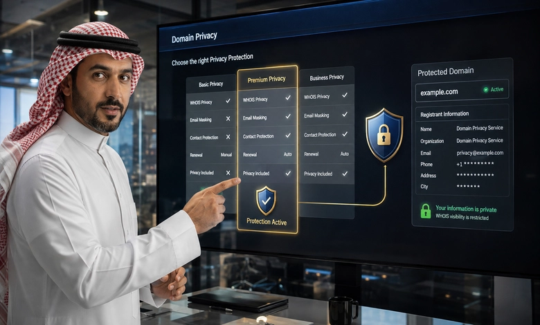 لماذا يجب تفعيل الـ Privacy Protection للدومين فور شرائه؟ إجراءات أمان تكمل حماية خصوصية الدومين