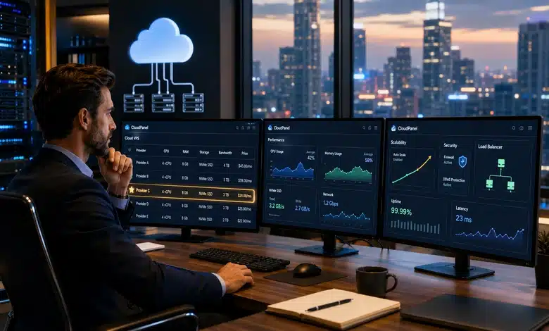 إدارة المواقع وتأمين الخادم باستخدام CloudPanel 