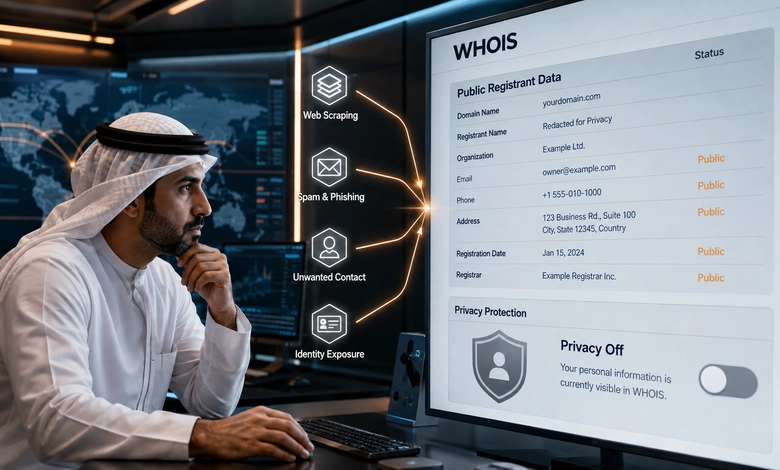 لماذا يجب تفعيل الـ Privacy Protection للدومين فور شرائه؟ تفعيل خصوصية الدومين واختيار خدمة الحماية المناسبة