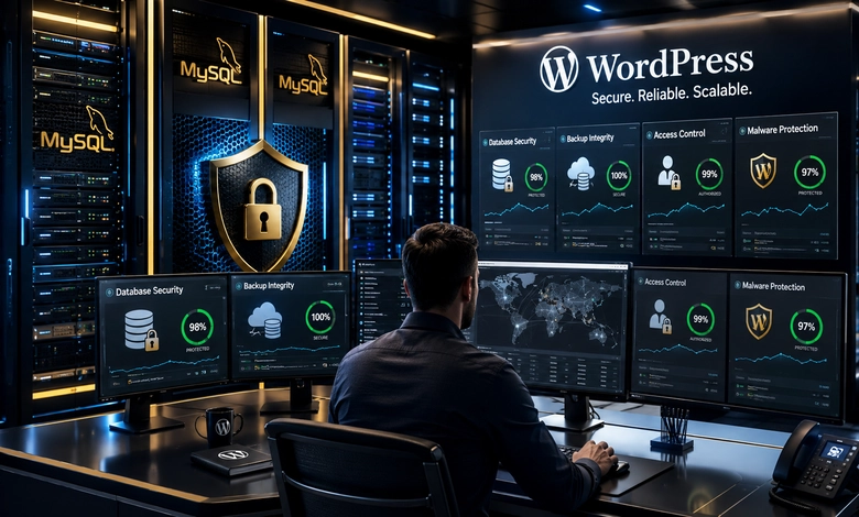 أفضل استضافة آمنة لحماية ملف wp-config وسد أخطر ثغرات قواعد بيانات ووردبريس خصائص الاستضافة التي تؤمن قواعد بيانات ووردبريس