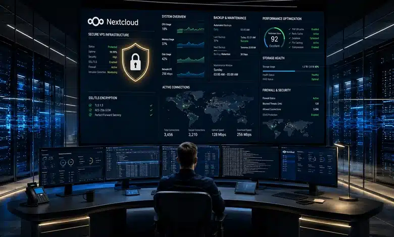 شرح تثبيت خادم ملفات Nextcloud على VPS شرح تثبيت خادم ملفات Nextcloud على VPS