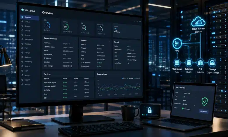 شرح تثبيت خادم ملفات Nextcloud على VPS ضبط التخزين والمزامنة وإدارة المستخدمين في Nextcloud