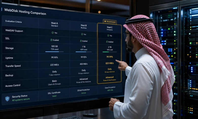 أفضل استضافة تدعم الـ WebDisk والصول المباشر للملفات طرق الوصول إلى ملفات الاستضافة واختيار البروتوكول المناسب