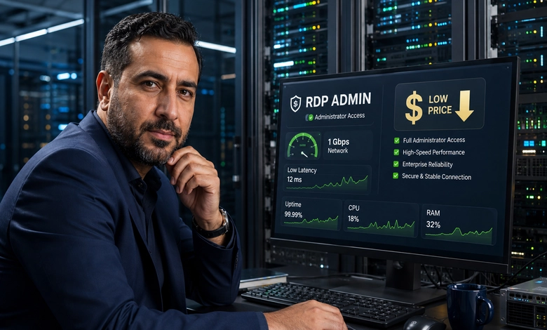 أرخص RDP Admin بصلاحيات كاملة وسرعة إنترنت عالية ما الذي يحدد قيمة RDP Admin مقابل السعر؟