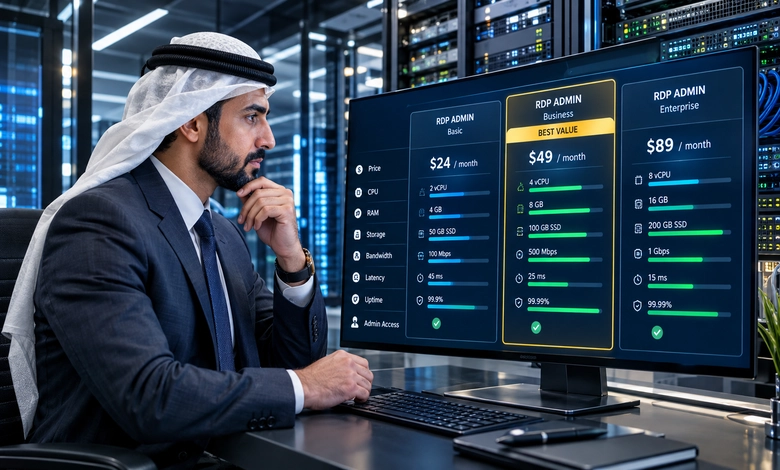 أرخص RDP Admin بصلاحيات كاملة وسرعة إنترنت عالية مواصفات RDP سريع بصلاحيات كاملة للاستخدام اليومي