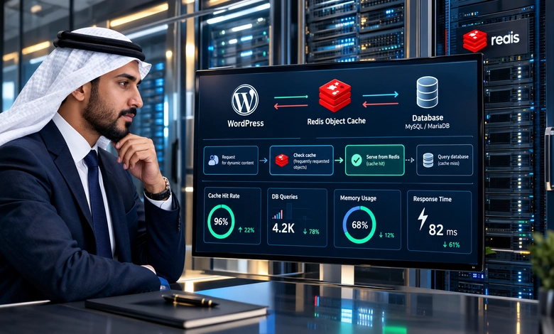 ضبط إعدادات السيرفر السحابي لتسريع ووردبريس (Varnish & Redis) إعداد Redis Object Cache وربطه بووردبريس