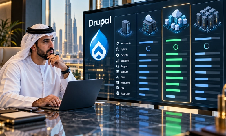 أفضل استضافة Drupal للشركات لإدارة المحتوى بأداء واستقرار الأمان والموثوقية في استضافة Drupal للشركات