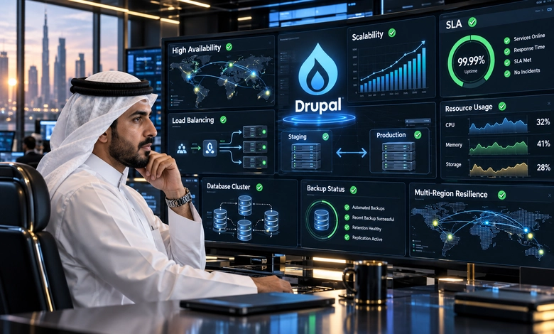 أفضل استضافة Drupal للشركات لإدارة المحتوى بأداء واستقرار تقنيات تحسين أداء Drupal وتسريع إدارة المحتوى
