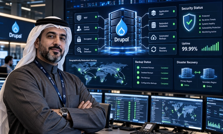 أفضل استضافة Drupal للشركات لإدارة المحتوى بأداء واستقرار كيفية مقارنة واختيار أفضل استضافة Drupal للشركات